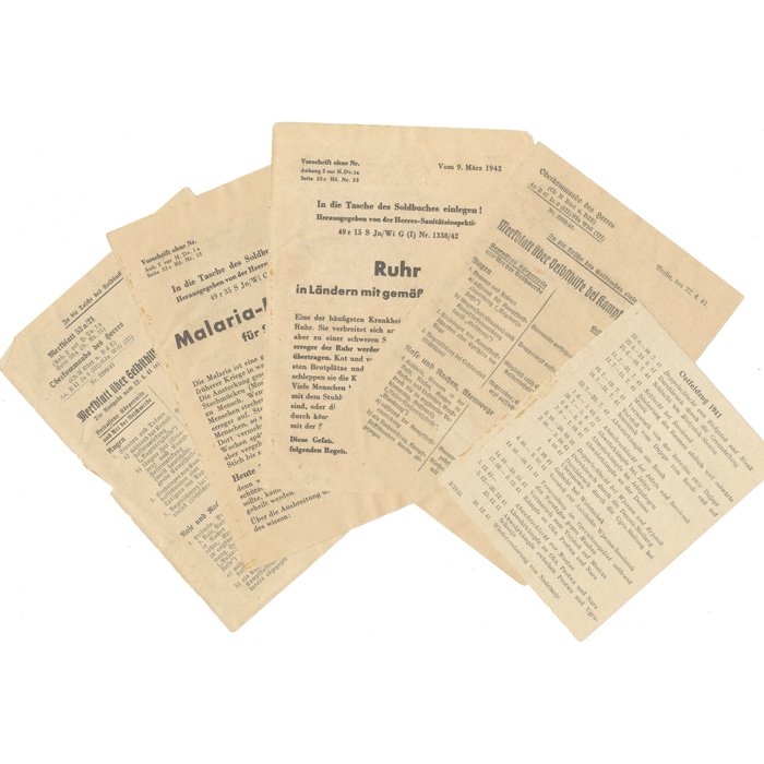 TAP4 Set including Soldbuch and award document for Heer Major German Cross in Gold recipient, Italian front — image 16