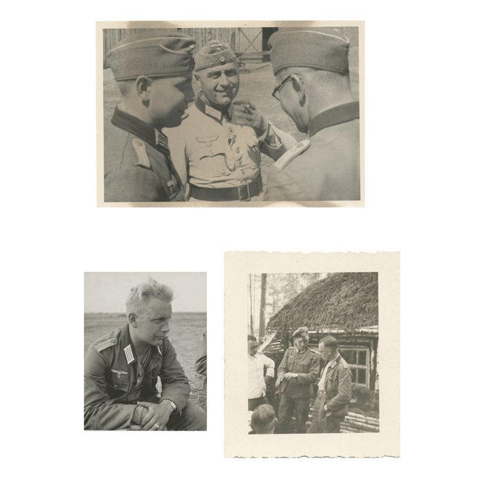 TAP4 Set including Soldbuch and award document for Heer Major German Cross in Gold recipient, Italian front — image 8