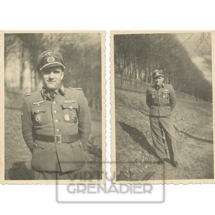 TAP8 Compelling set for a Heer Infanterie Oberleutnant recipient of German Cross in Gold and Panzervernichtungsabzeichen that saw service on East (Stalingrad), West and Italian fronts — image 16