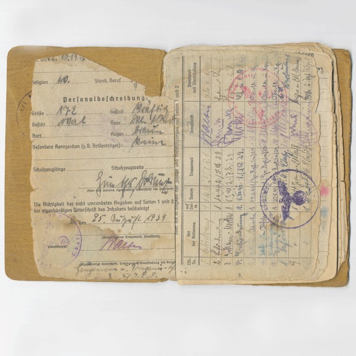 TAP8 Compelling set for a Heer Infanterie Oberleutnant recipient of German Cross in Gold and Panzervernichtungsabzeichen that saw service on East (Stalingrad), West and Italian fronts — image 5