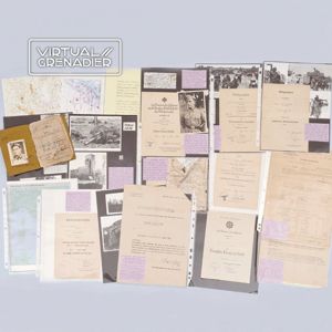 TAP8 Compelling set for a Heer Infanterie Oberleutnant recipient of …