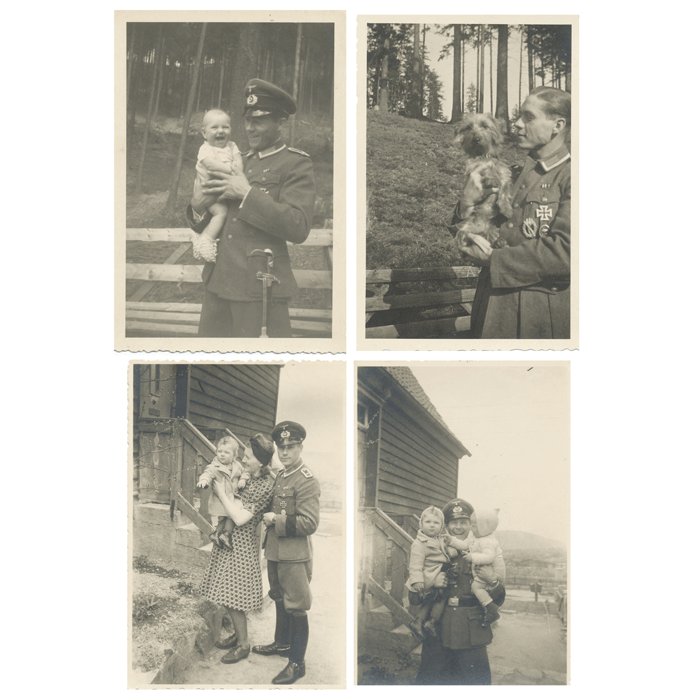 TAP3 Large set including Soldbuch, award documents, original front photos and battle damaged Erkennungsmarke for Heer Panzerjäger Oberfeldwebel — image 9