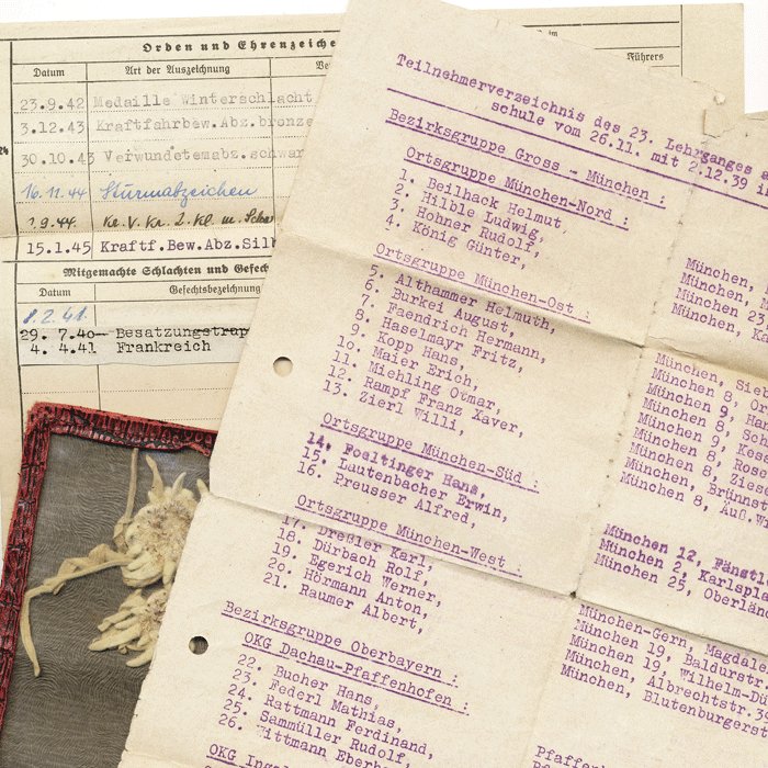 TPH10 Grouping pertaining to a Heer Obergefreiter in Gebirgsjäger Nachrichten Abteilung 54 — image 14