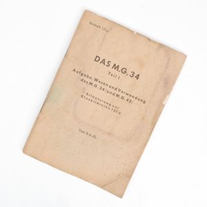 BAA7 June 1943 dated instruction manual for operation of the …