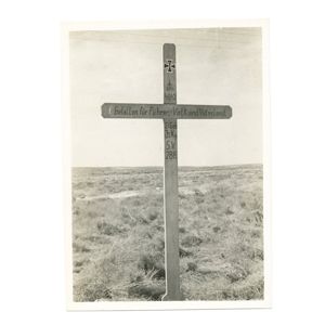 PAA75 Photo of gravesite for member of Sonderverband 288