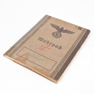 PA101 Wehrpass for member of 7./Jg. Rgt. H. Göring killed …