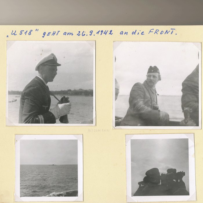 MPA22 Interesting Kriegsmarine photo album of U-518 — image 10