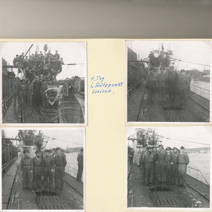 MPA22 Interesting Kriegsmarine photo album of U-518 — image 12