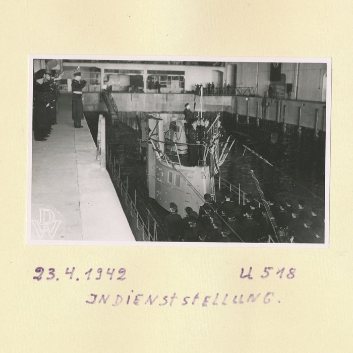 MPA22 Interesting Kriegsmarine photo album of U-518 — image 6