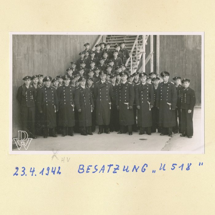 MPA22 Interesting Kriegsmarine photo album of U-518 — image 8