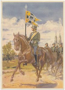 TPA6 Color card from Die Deutsche Wehrmacht series - Kamerad …