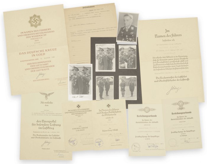 GMA9 Grouping pertaining to Luftwaffe Ritterkreuzträger Leutnant Helmut Fickel — image 2