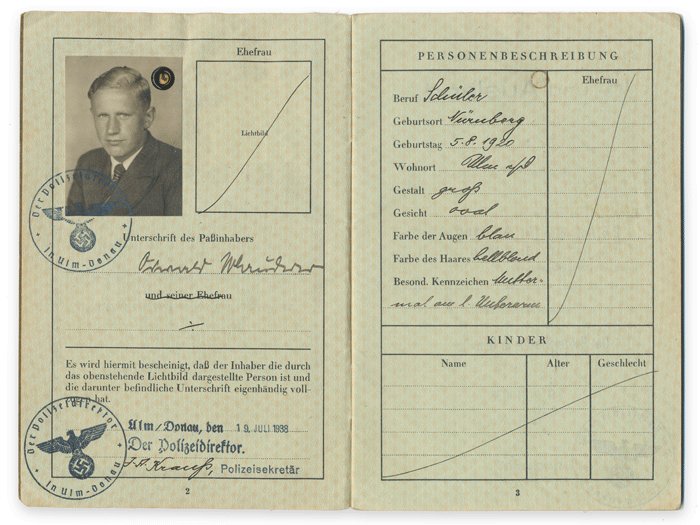 DJA3 Reisepass for a German national — image 4