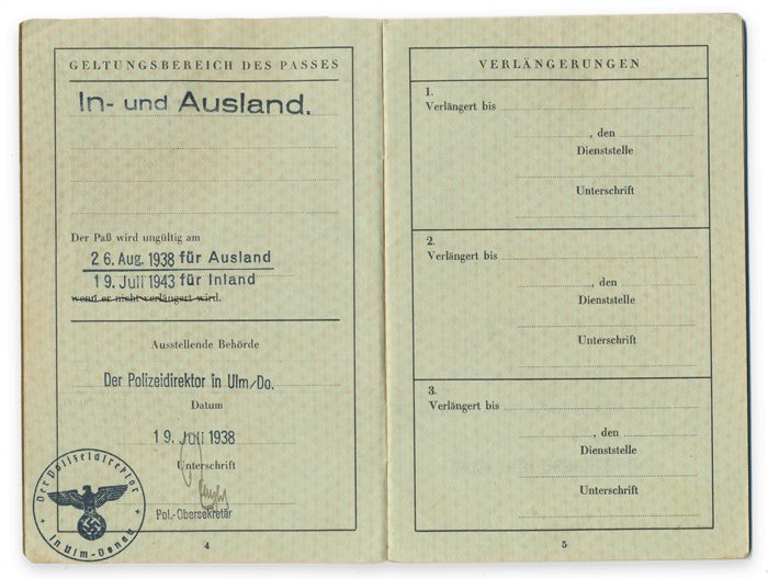 DJA3 Reisepass for a German national — image 5