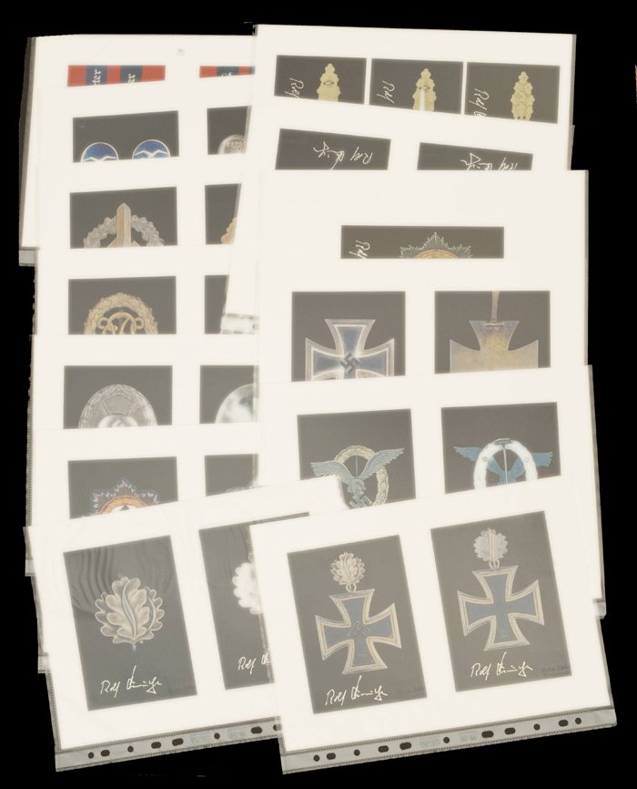 GMA2 Complete set of awards with documentation of Luftwaffe Eichenlaubträger Rolf-Günther Hermichen — image 15