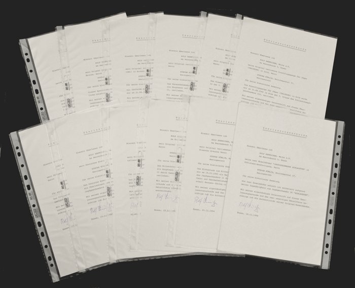 GMA2 Complete set of awards with documentation of Luftwaffe Eichenlaubträger Rolf-Günther Hermichen — image 16