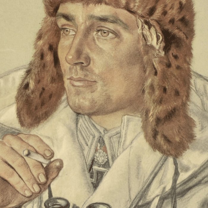 GMA5 Wolf Willrich color poster of Heer Eichenlaubträger NCO — image 3