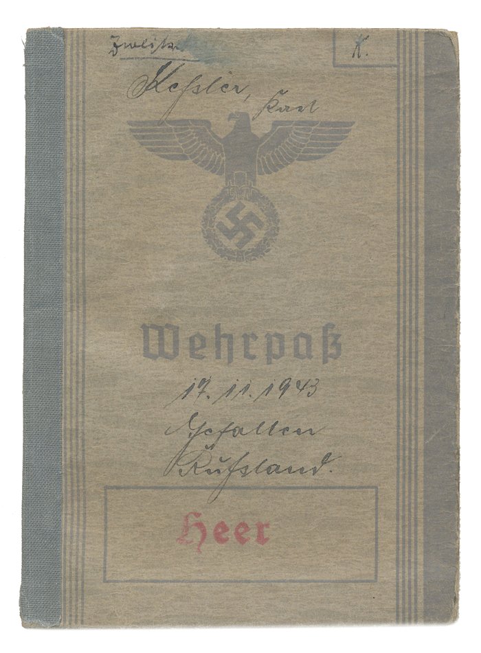 AHG5 Set of Wehrpass and other documents for Heer Pionier NCO fallen in Russia — image 3