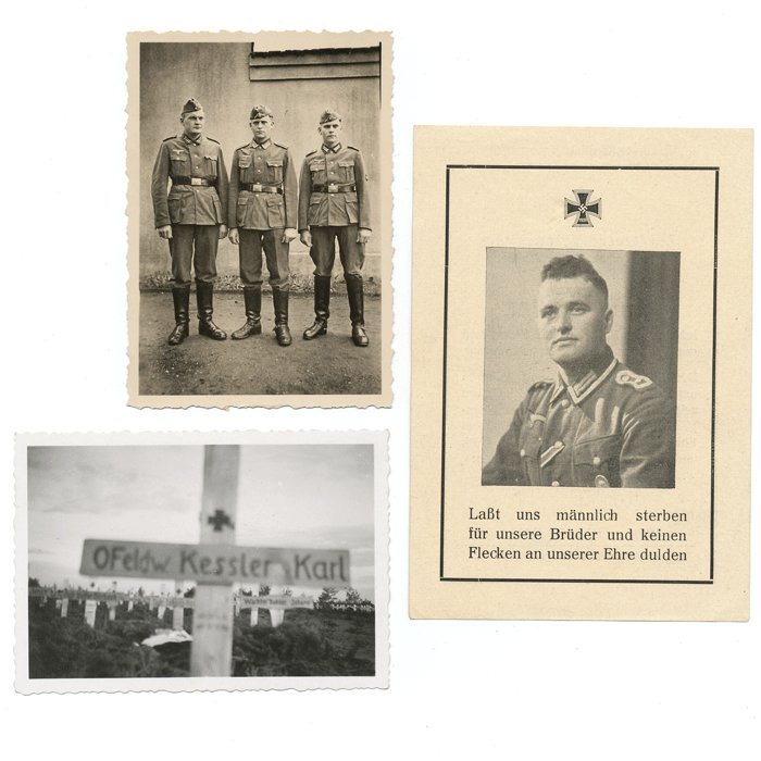 AHG5 Set of Wehrpass and other documents for Heer Pionier NCO fallen in Russia — image 6