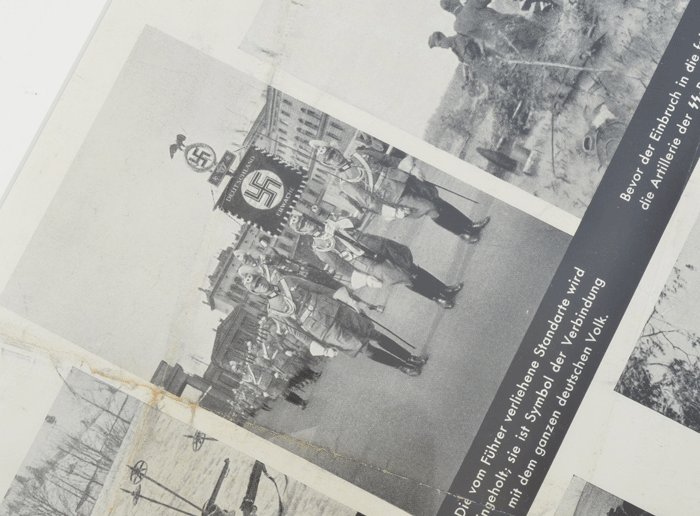 ARH1 Framed recruiting poster for SS-Polizei-Division — image 6