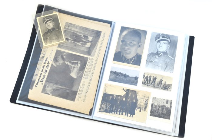 RKA1 Marvelous set of documents relating to Waffen SS Ritterkreuzträger Erhard Mösslacher — image 5