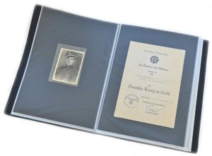 RKA1 Marvelous set of documents relating to Waffen SS Ritterkreuzträger …