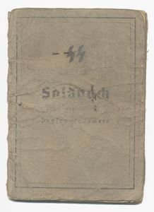 SS Soldbuch for a soldier having seen service in SS …