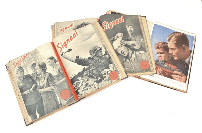 Three bound volumes of Signal magazine — image 3