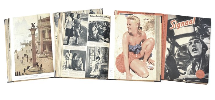 Three bound volumes of Signal magazine — image 9