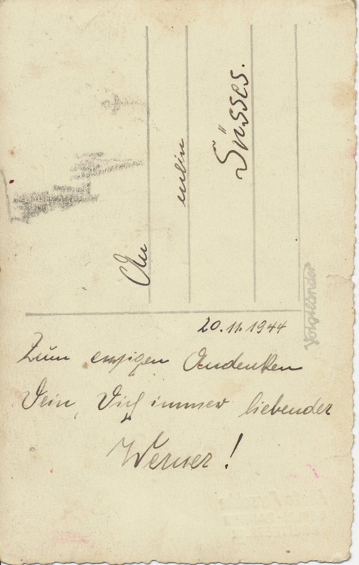 Splendid portrait of Panzer Lehr Unteroffizier in field grey wrap — image 3