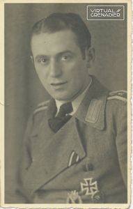 Splendid portrait of Panzer Lehr Unteroffizier in field grey wrap