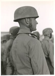 Set of four photographs of General Ramcke with Fallschirmjäger on …