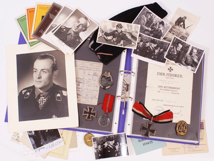 Soldbuch and document grouping for Heer Artillerie NCO Deutsches Kreuz in Gold recipient — image 3