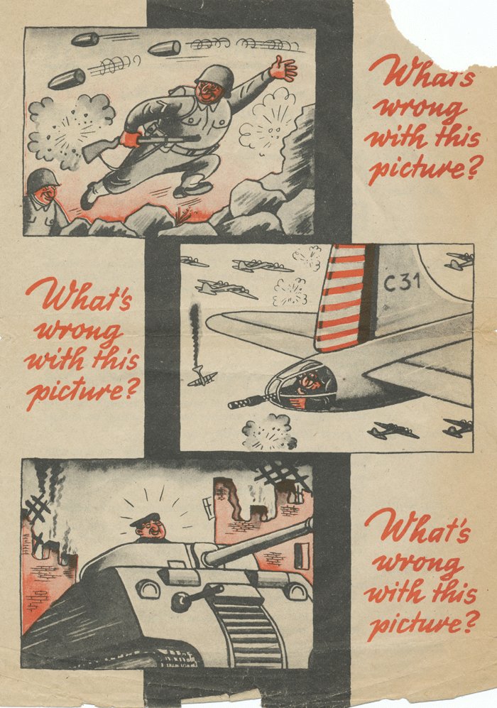 Anti Jewish German propaganda leaflet intended for consumption by American troops — image 2