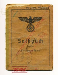 Soldbuch to Heer Panzerpionier killed in mine clearing duties summer …