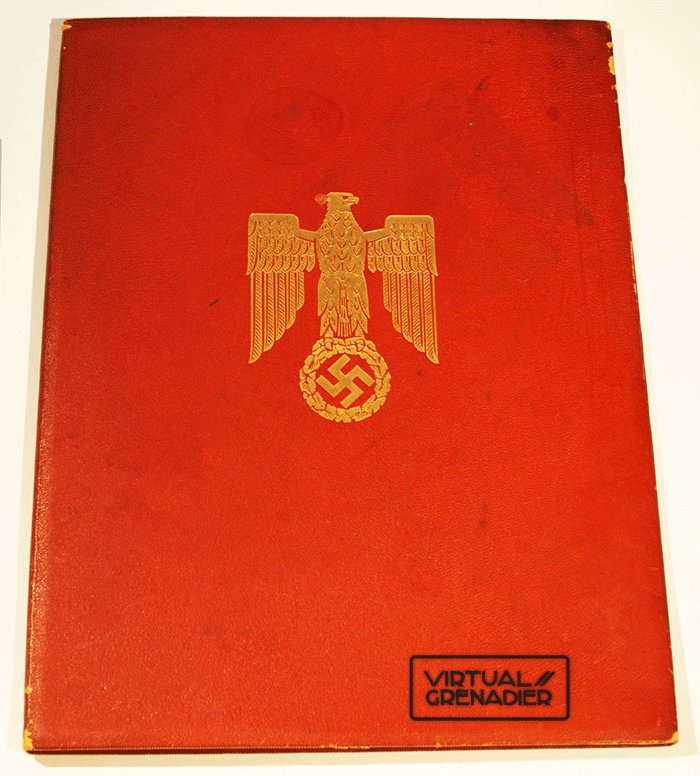 Presentation folder for formal promotion document — image 2