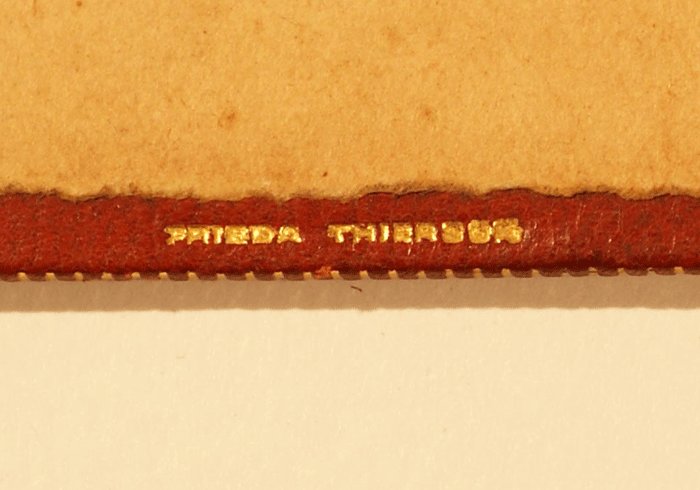 Presentation folder for formal promotion document — image 6