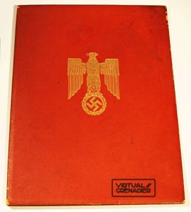 Presentation folder for formal promotion document