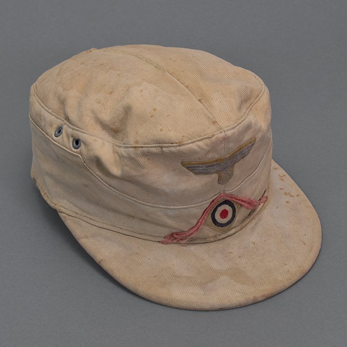 JKT1 Fantastic service worn Heer DAK Panzer EM M40 cap — image 15