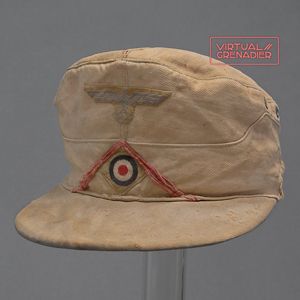 JKT1 Fantastic service worn Heer DAK Panzer EM M40 cap