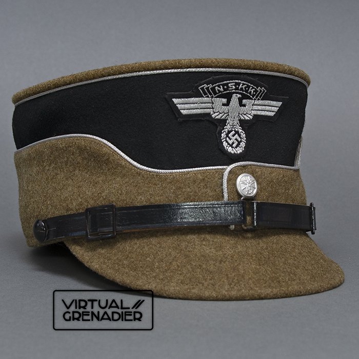 NSE2 Splendid NSKK officer's service kepi produced by Erel — image 2