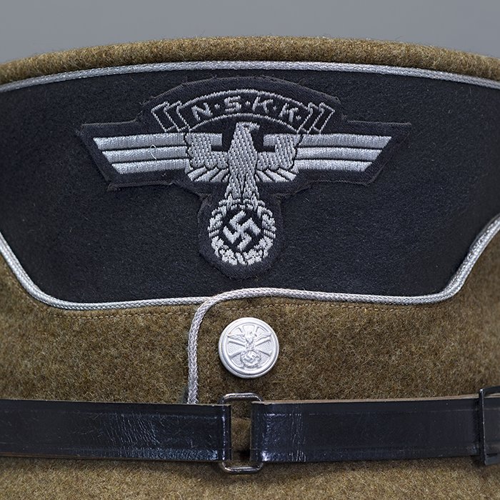 NSE2 Splendid NSKK officer's service kepi produced by Erel — image 5