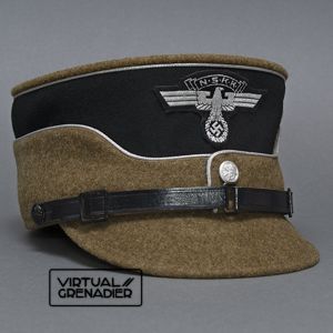 NSE2 Splendid NSKK officer's service kepi produced by Erel