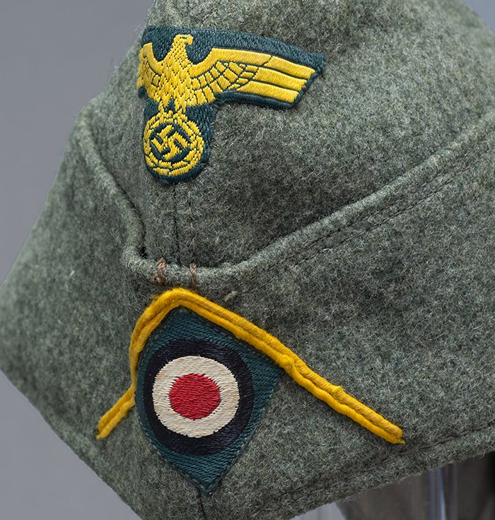 NSE8 Excellent early Kriegsmarine Coastal Artillery EM overseas cap — image 3