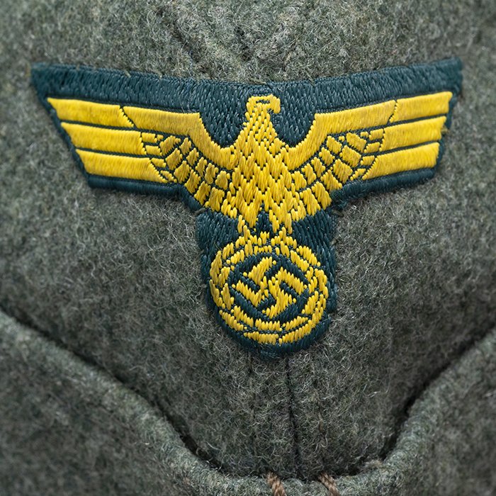 NSE8 Excellent early Kriegsmarine Coastal Artillery EM overseas cap — image 6