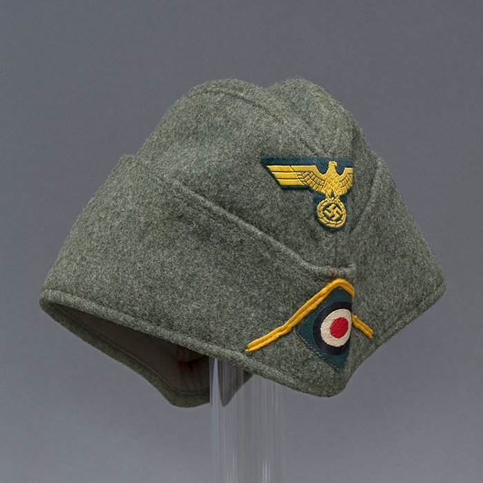 NSE8 Excellent early Kriegsmarine Coastal Artillery EM overseas cap — image 8