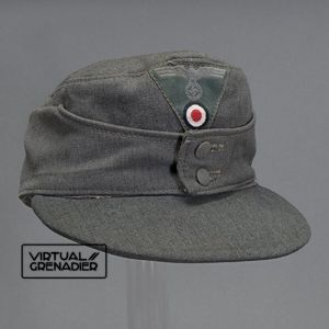 RAS54 Fine Heer EM M43 cap in gabardine fabric