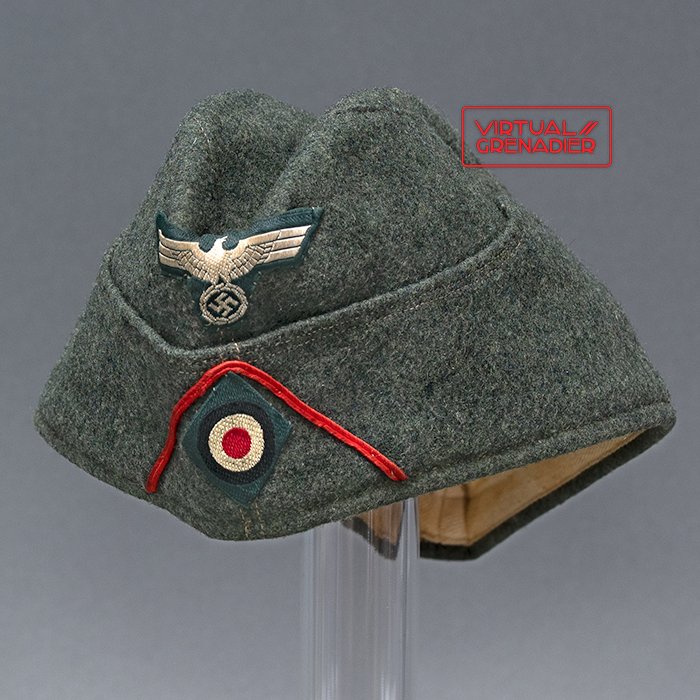 NSE10 Variant style Heer M34 Artillerie EM overseas cap — image 2