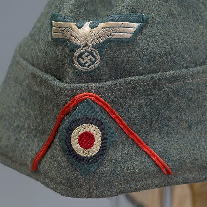 NSE10 Variant style Heer M34 Artillerie EM overseas cap — image 3