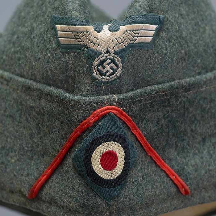 NSE10 Variant style Heer M34 Artillerie EM overseas cap — image 5